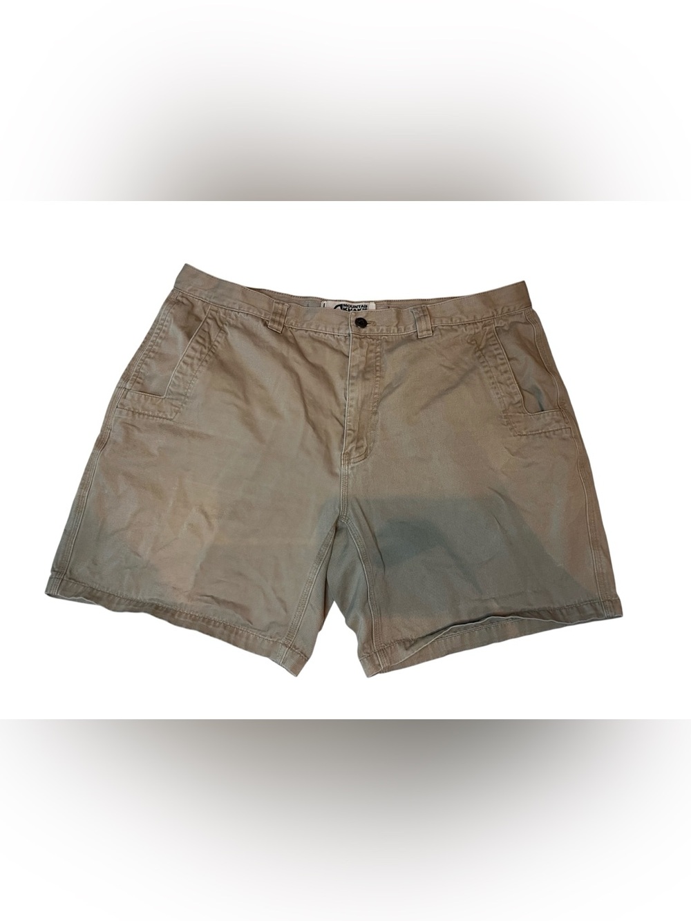 Mountain Khakis Men’s Original Khaki Shorts Tan Outdoor Hiking Casual Size 40